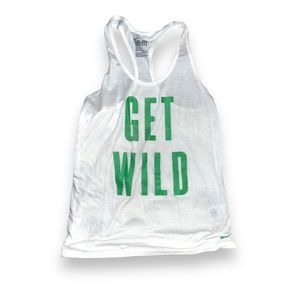 NWOT NIKE Dri-Fit women’s racerback tank top ‘Get Wild’. Size: M